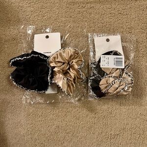 Satin Scrunchies - Bundle of 4